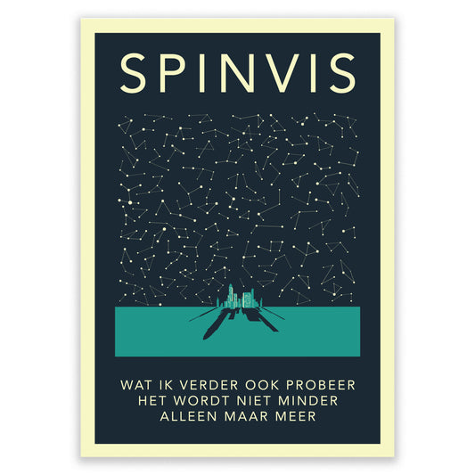 Spinvis - Hello Monday screen printing