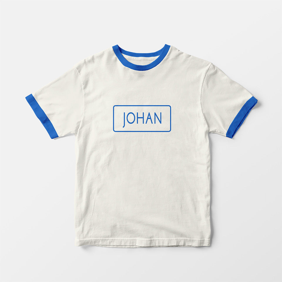 JOHAN straatnaambord t-shirt