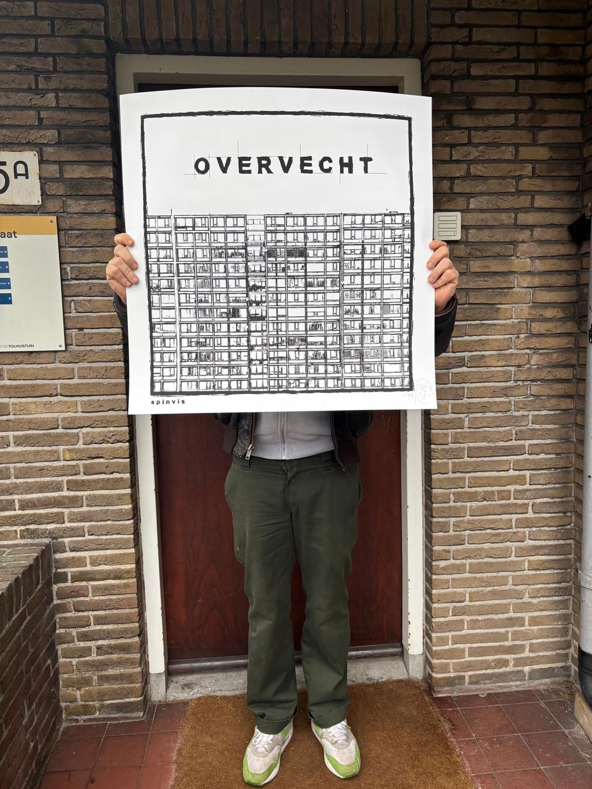 Spinvis - Hello Monday screen printing