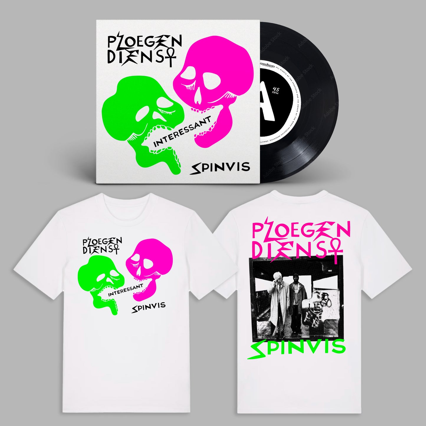 Spinvis & Ploegendienst - Interessant / Paranoia (reserveren)
