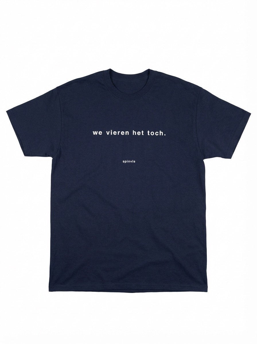 We Vieren Het Toch Spinvis t-shirt