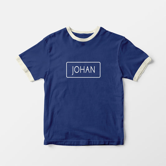 JOHAN straatnaambord t-shirt