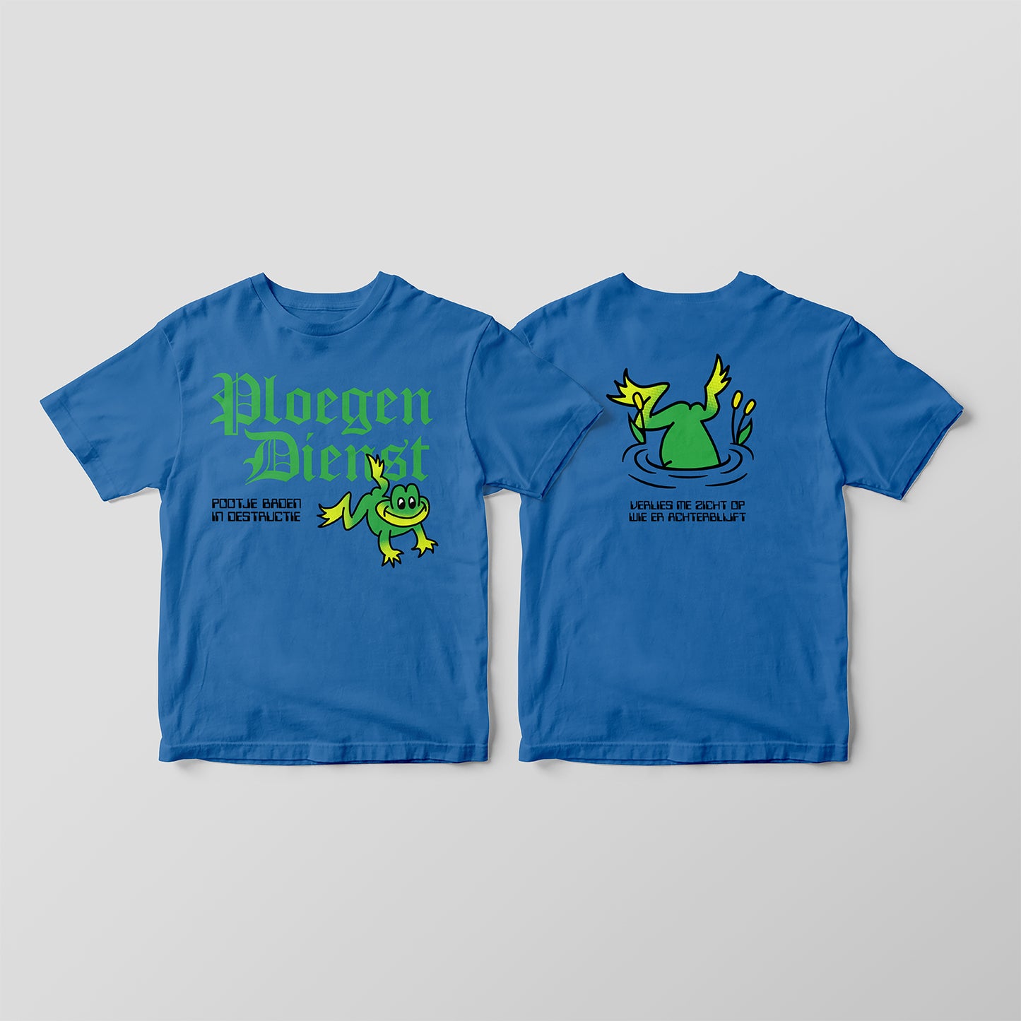 Ploegendienst kikker t-shirt