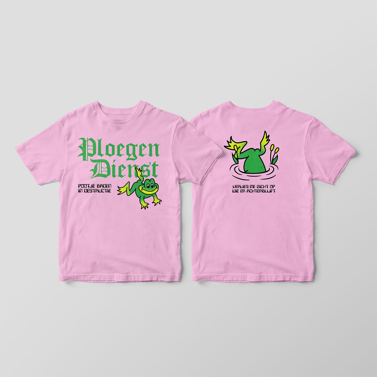 Ploegendienst kikker t-shirt