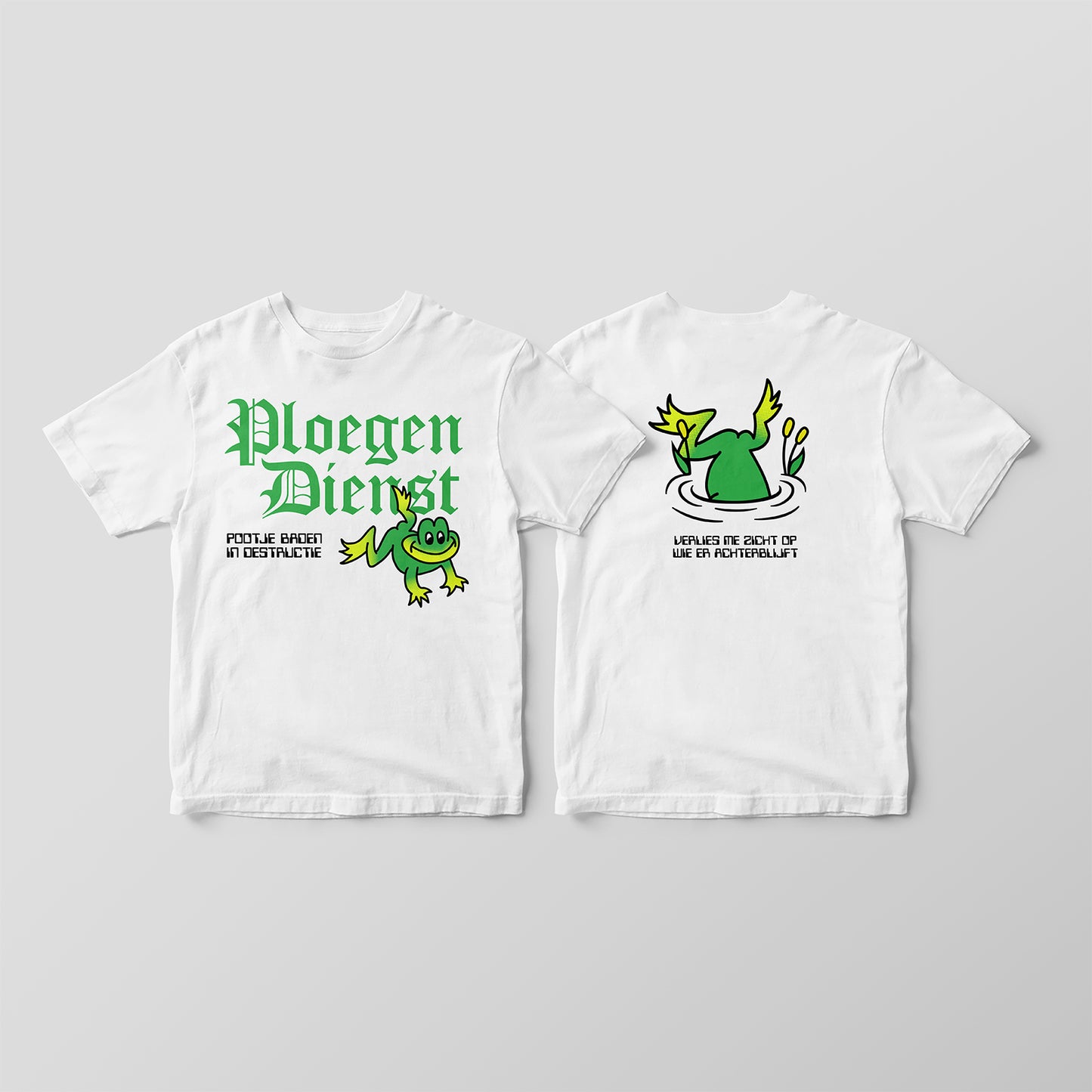 Ploegendienst kikker t-shirt
