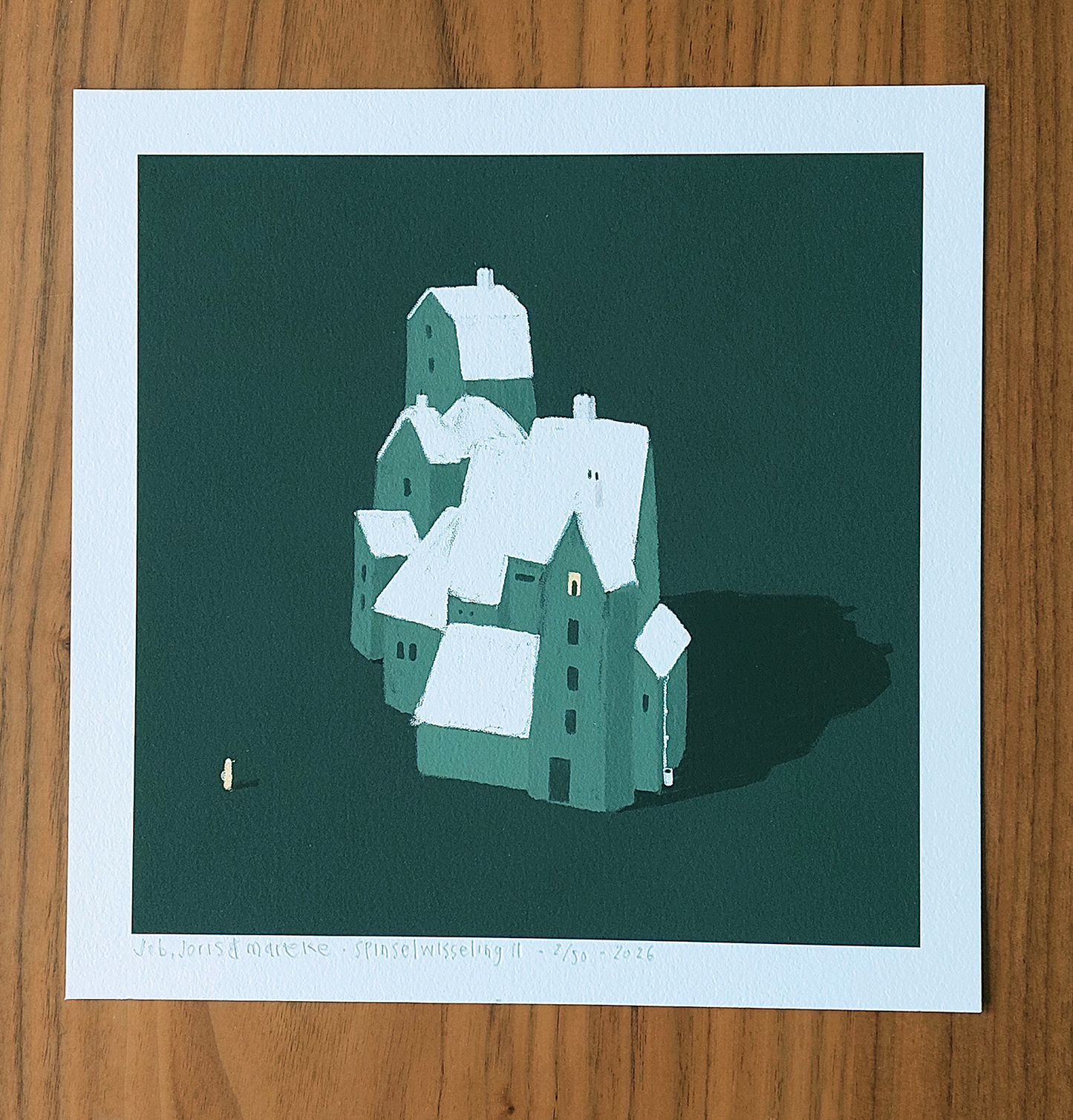 Job Roggeveen & Edward Capel - Spinselwisseling prints