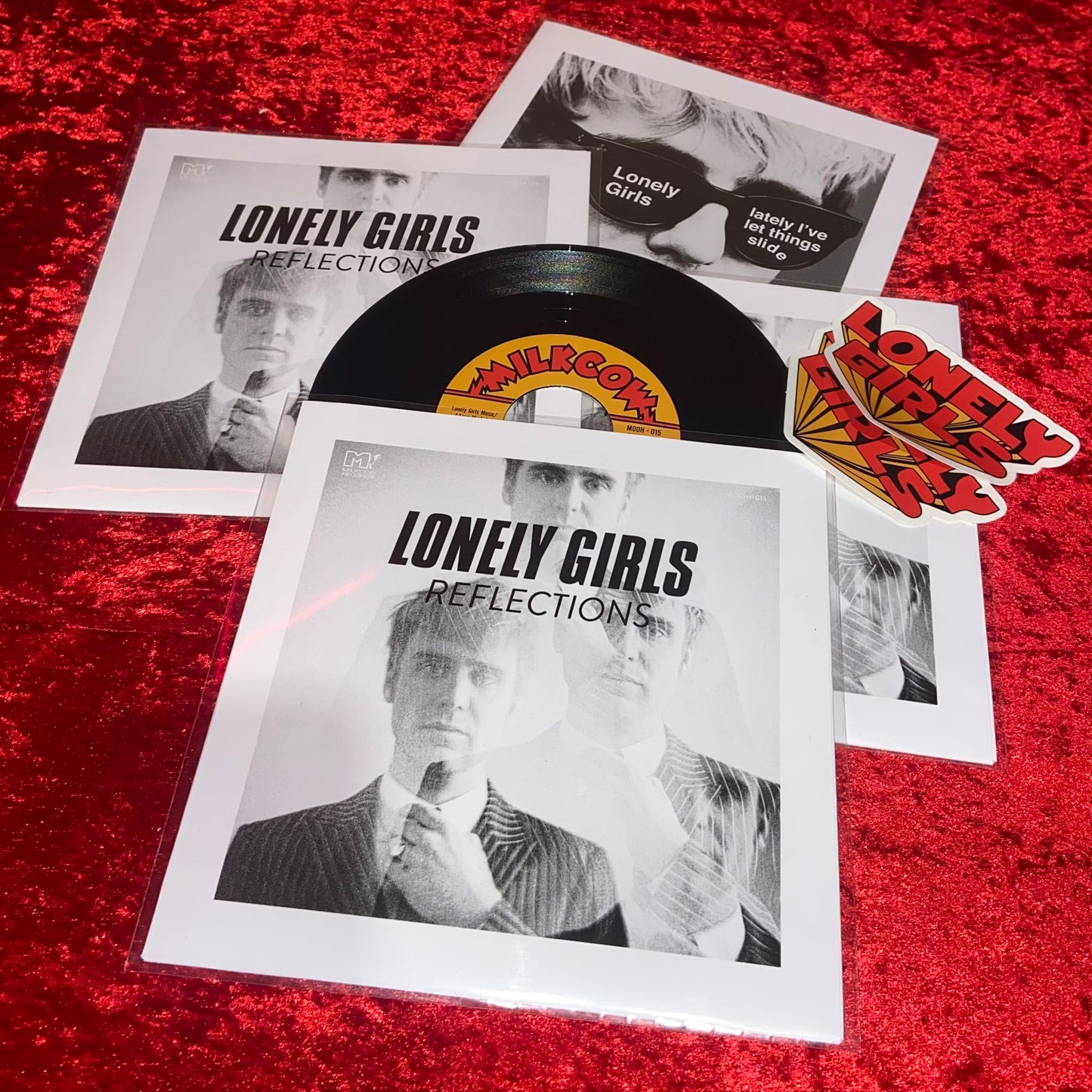 Lonely Girls - Reflections / Lately I've Let Things Slide 7-inch